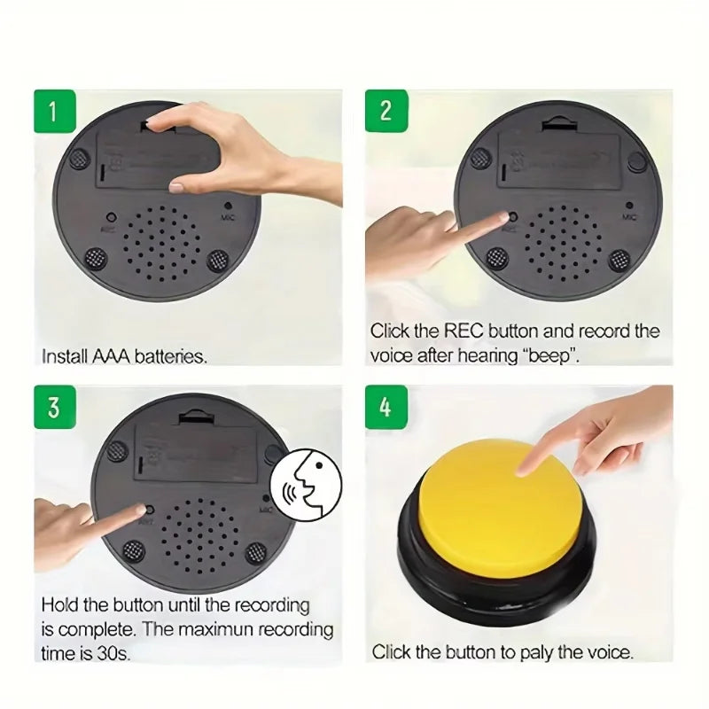 PET Communicatin buttons