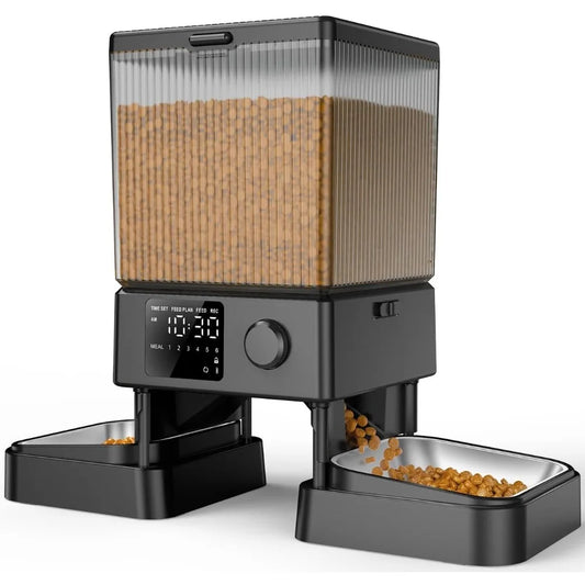 Automatic Cat Feeder for 2 Cats,