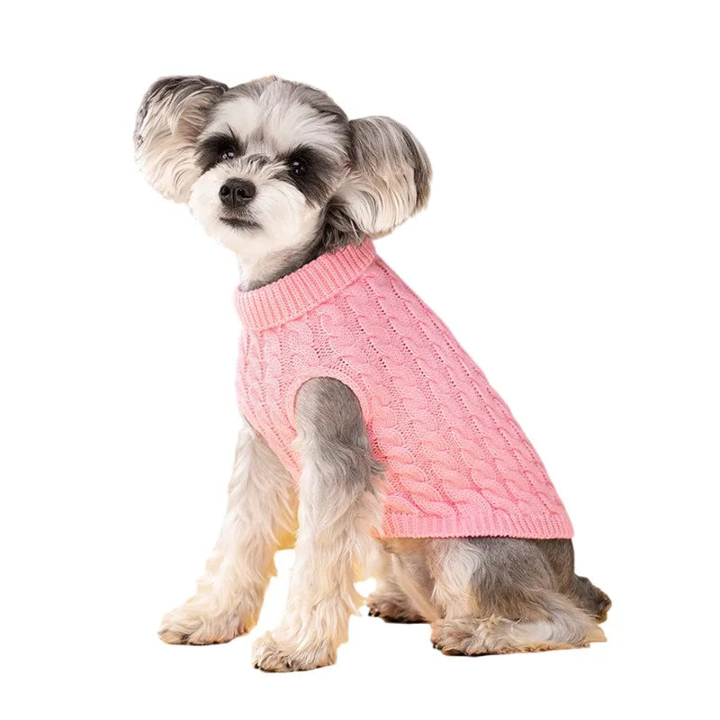 Warm Dog Sweaters for Small Dogs