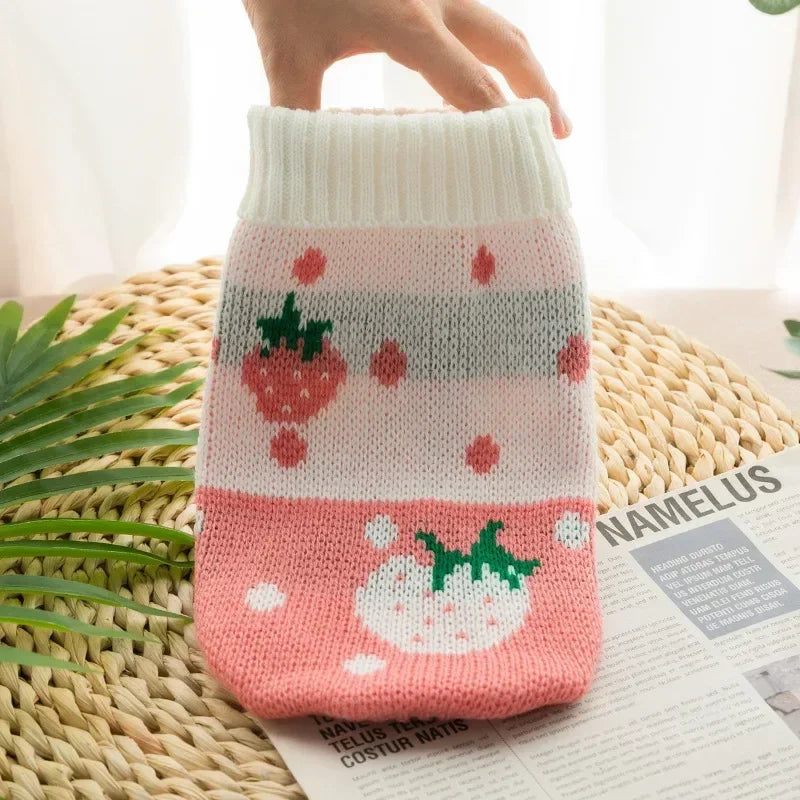 Christmas Knitte Dog Sweater