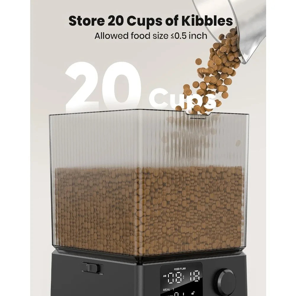 Automatic Cat Feeder for 2 Cats,